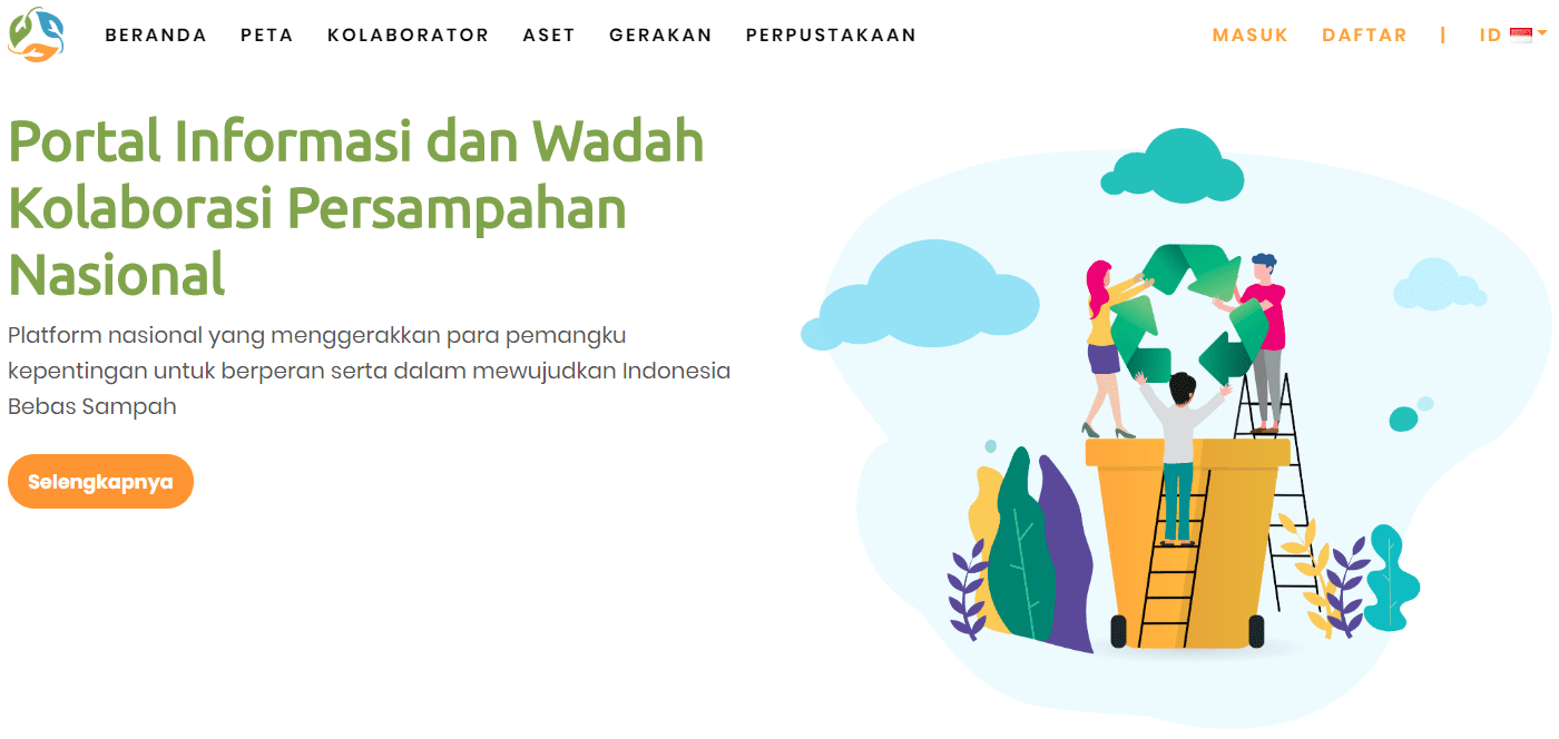Bebas Sampah ID Platform Persampahan Nasional dan Manajemen Sampah Online