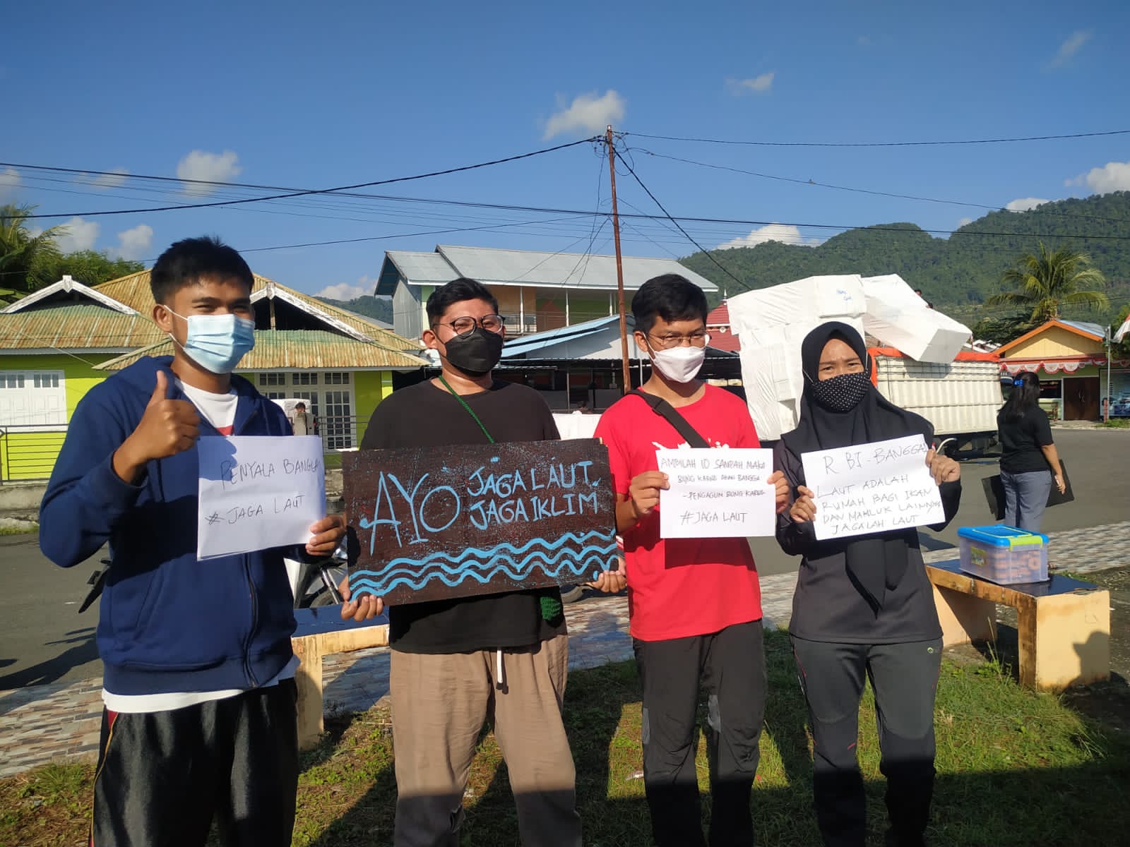 Aksi Pemuda di Banggai Sulawesi Tengah