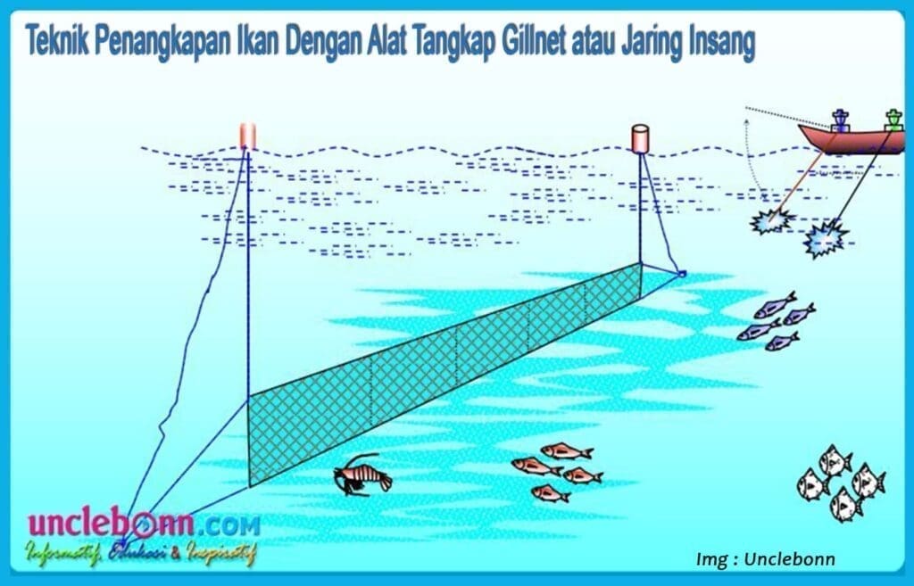 jaring insang ilustrasi