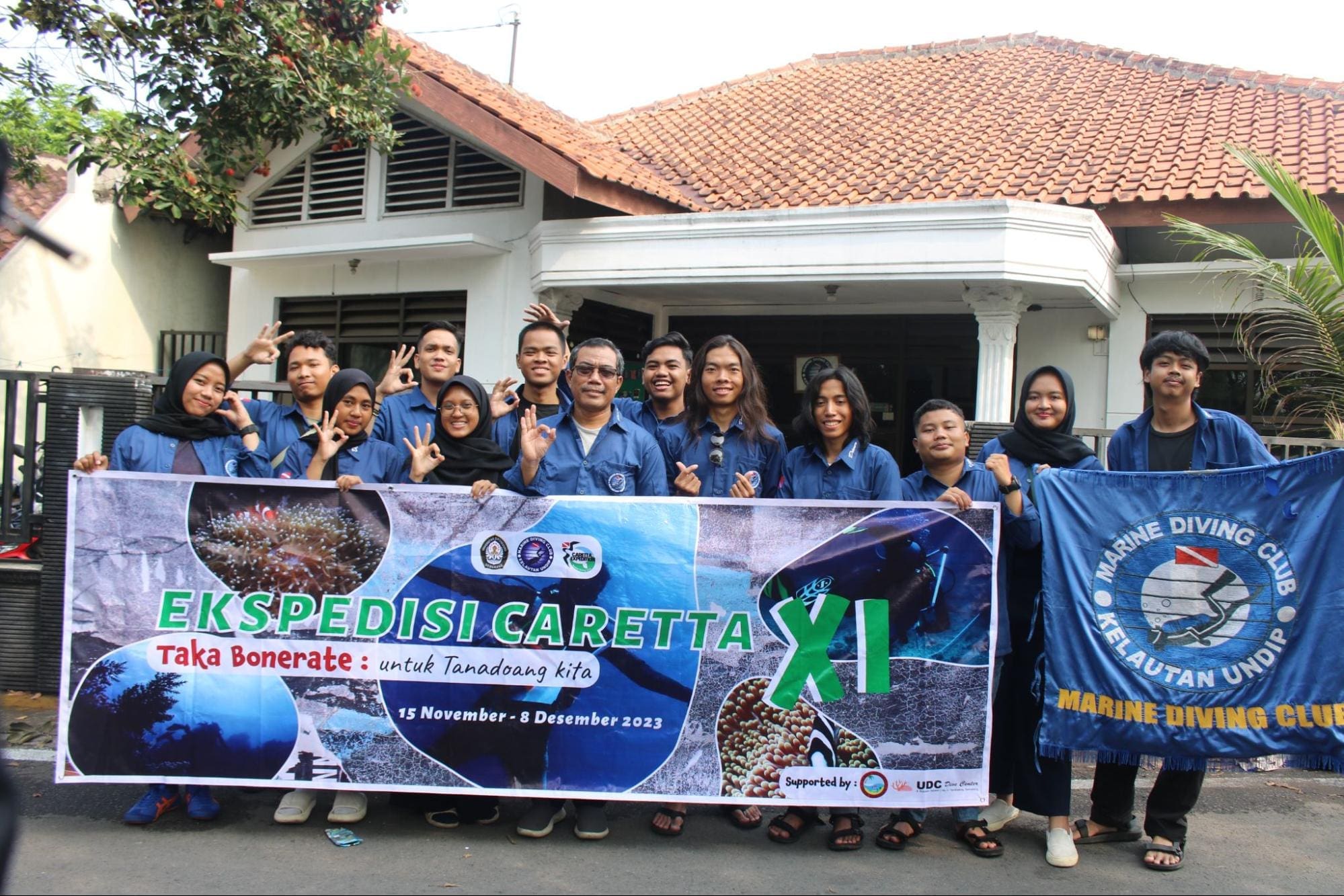 Keberangkatan dari Base Camp MDC