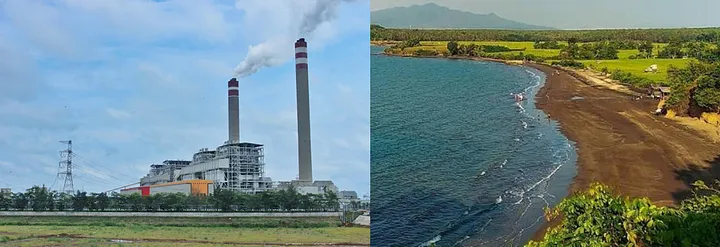 PLTU Tanjung Jati B di Desa Tubanan dan Pantai Lemah Abang di Desa Balong, Kabupaten Jepara (Walah Unnes).